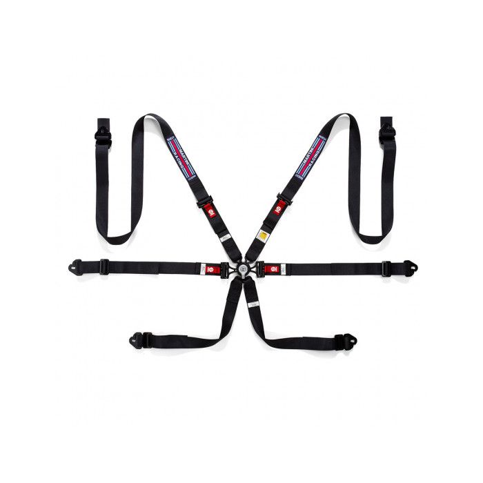 Arnés Sparco Martini Racing Negro Aprobado FIA 8853-2016