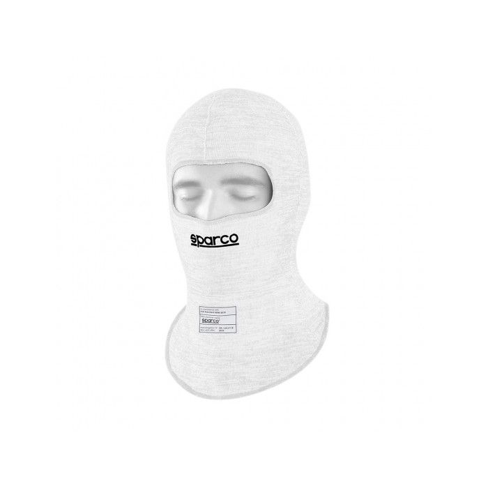 Pasamontañas Sparco RW-10 Shield Pro Blanco Homologado por la FIA 8856-2018