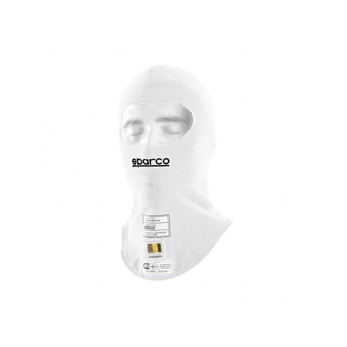 Pasamontañas Sparco RW-11 Evo Blanco Aprobado FIA 8856-2018