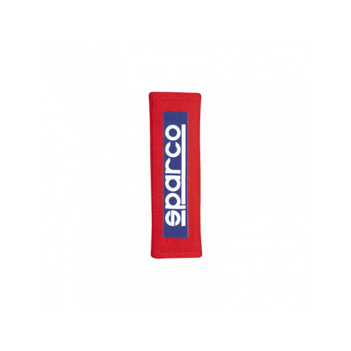 Arnés de protección para hombreras Sparco de 7,6 cm (3"), color rojo.