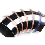 67" 63 mm stainless steel welding elbow