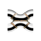 FMIC with 76mm 304 stainless steel welded X-pipe.
