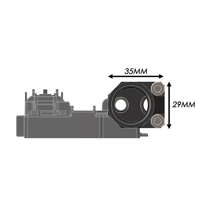 Radium Engineering Flex-Fuel Split Flow Sensor Adapter