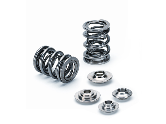 Muelles de válvula dobles SuperTech, BMW S54 24v 3.2l válvulas de triple ranura (82 lbs a 41 mm)