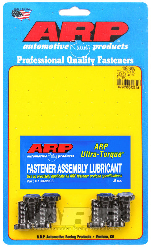 ARP Flywheel Bolt Kit for Nissan Skyline RB26, RB25 (M12 x 1.25) ARP 102-2801