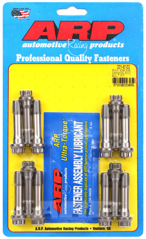 Tornillos de biela ARP 201-6102 BMW E36 M3 Euro S50B30/S50B32 (M10 X 45 mm)