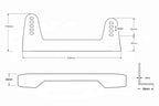Soportes laterales FMIC.Pro 390 × 110 mm