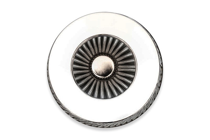 Filtro de aire, diámetro 76 mm plateado