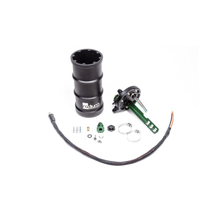 Radium Engineering FST-R Fuel Surge Tank with Integrated Fuel Pressure Regulator for E5LM Radium Titanium Vehicles