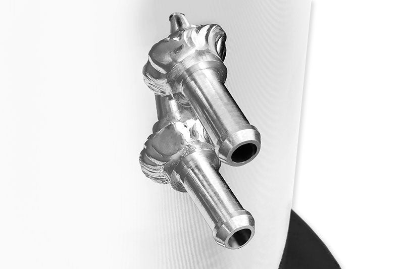 SURGE TANK (SWIRL POT) 2,5 L RACORES 8 mm/15 mm