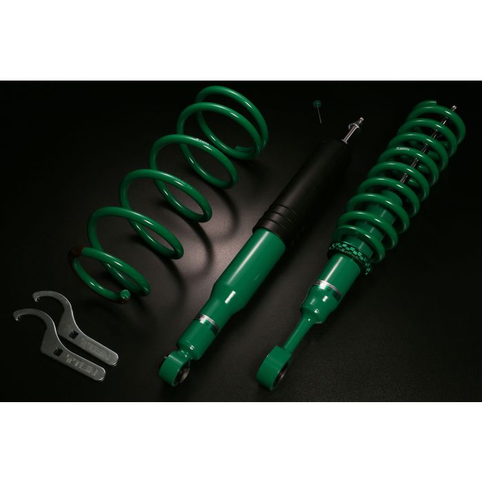 Amortiguadores ajustables Tein 4x4 para Toyota Land Cruiser GRJ200L y URJ202W (2009+)