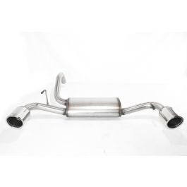 Sport muffler exhaust for FIAT 500 ABARTH 2008 HATCHBACK CABRIO