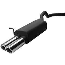 Sport muffler exhaust for SKODA Fabia II HATCHBACK 2006-2010 HATCHBACK