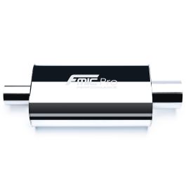 Oval through muffler FMIC.Pro 350mm 63/89mm