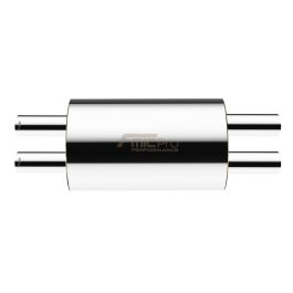 Oval through muffler FMIC.Pro 425mm 63/76mm
