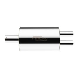 Oval through muffler FMIC.Pro 425mm 63/89mm