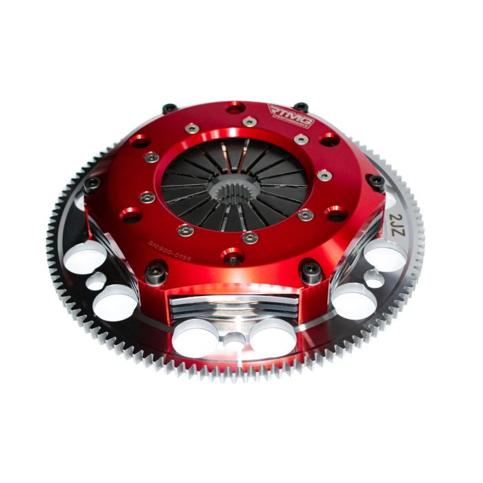 RTMG Performance 200mm Triple Disc Clutch Kit for Toyota 2JZ Semi Bolt-on Stage 5 1200Nm Turbo