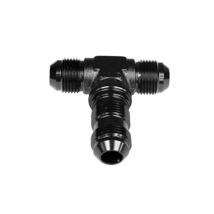 Black AN10 Male/Male/Male T-Connector