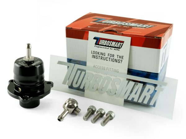 Blow off BOV Turbosmart TS-0203-1061 Kompact Shortie Dual Port para Alfa Romeo 4C Giulietta Ford F-150 Falcon Focus RS ST Opel Astra Insignia Porsche 911 Volvo C30 C70 S40 S60 V40 V50 V60 V70