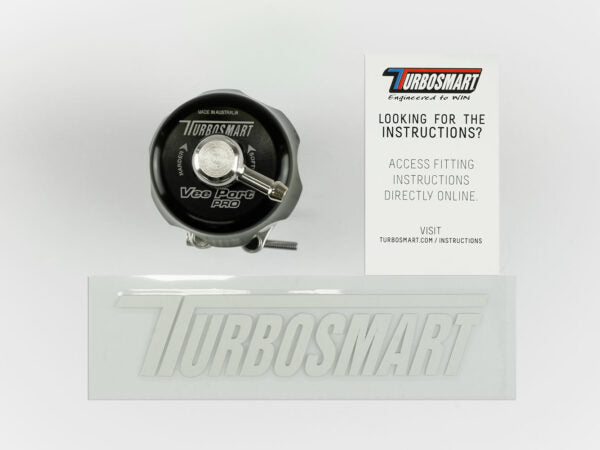 Blow off BOV Turbosmart TS-0205-1131 Vee-Port PRO Universal - Negro