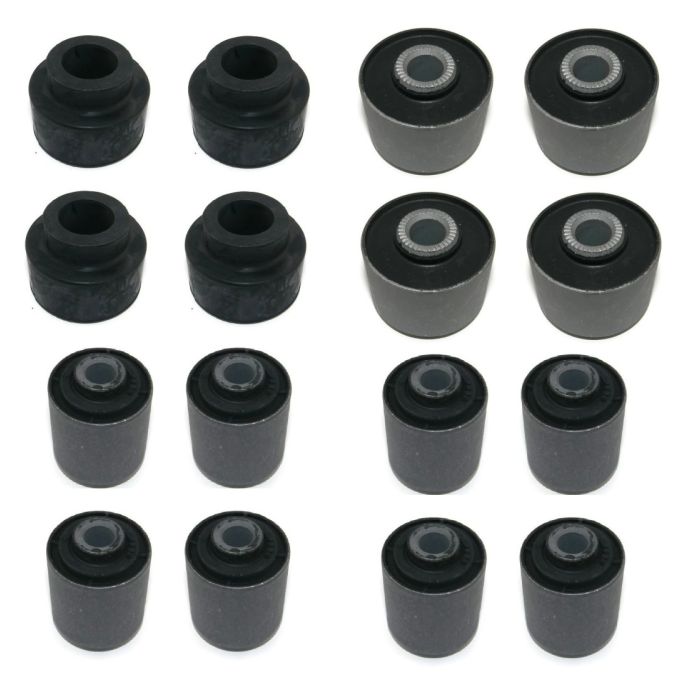 Control Arm Bushes Front + Rear IOD Performance for Nissan Patrol Y60/Y61 Set
