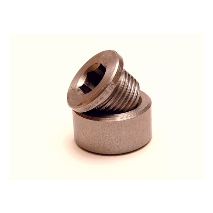 Kit de tapón/tapón Innovate (acero dulce) de 1/2 pulgada