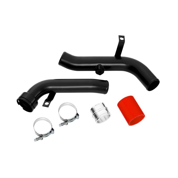 Kit de conversión de tubo de descarga del turbocompresor compatible con Audi A3 TT y VW Scirocco Golf MK5/MK6 GTI 2.0TSI (rojo)