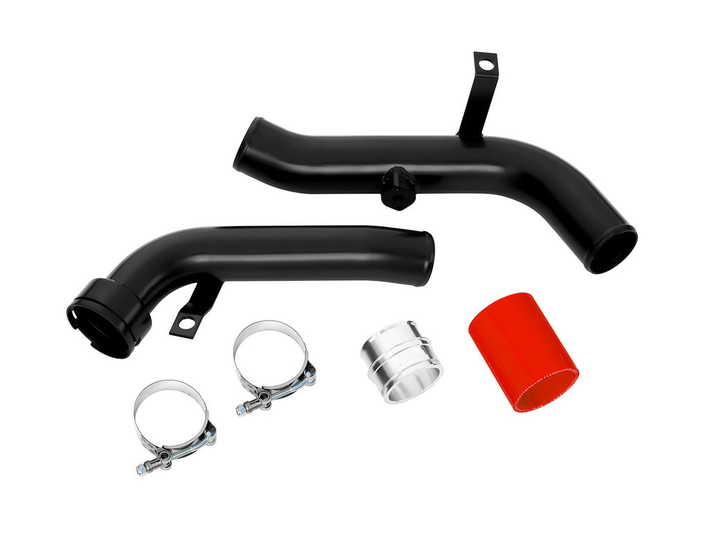 Kit de conversión de turbo pipe de salida del turbo compatible con Audi A3 TT VW Scirocco Golf MK5/MK6 GTI 2.0TSI rojo