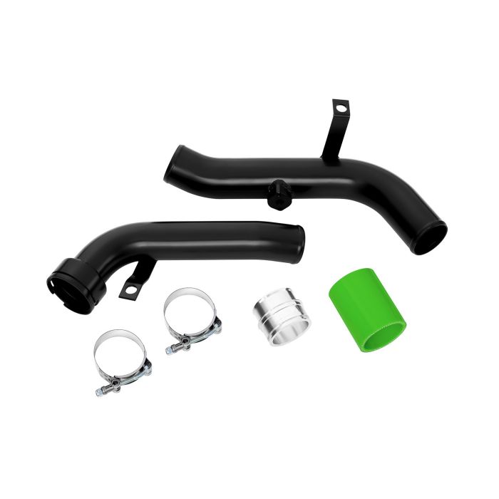 Kit de conversión de tubo de descarga del turbocompresor compatible con Audi A3 TT y VW Scirocco Golf MK5/MK6 GTI 2.0TSI (verde).