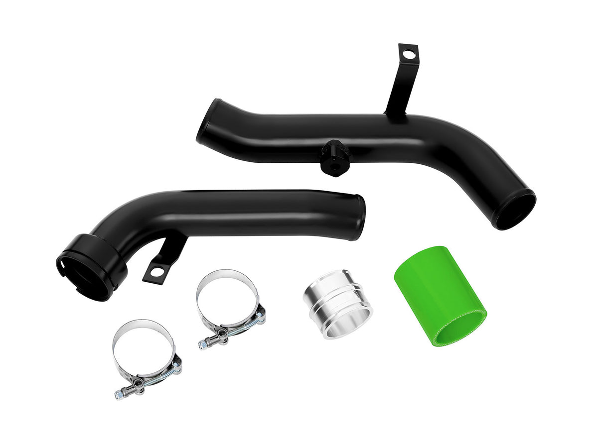 Kit de conversión de turbo pipe de salida del turbo compatible con Audi A3 TT VW Scirocco Golf MK5/MK6 GTI 2.0TSI verde