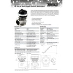 Turbosmart WG45M GenV Hypergate 45 14 psi Motorsport Blue Wastegate