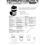 Turbosmart WG50CG GenV Progate 50 5 psi Compressed Gas Blue Wastegate