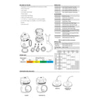 Turbosmart WG50CG GenV Progate 50 5 psi Compressed Gas Blue Wastegate