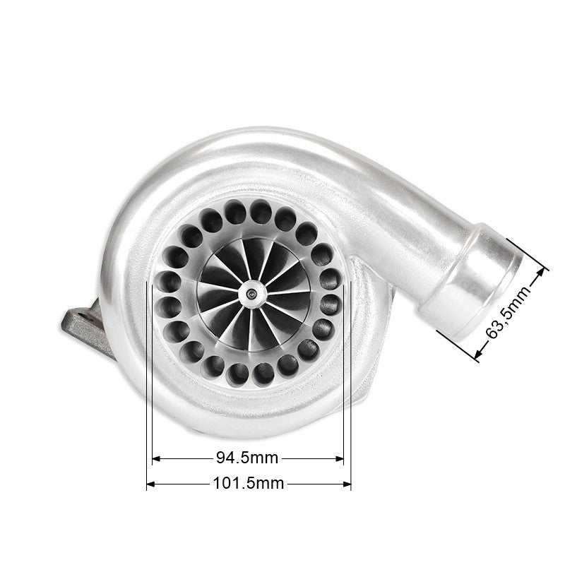 Turbocompresor JRspec GTX3582R + JB (GTX3587R) T3 .63 hierro fundido