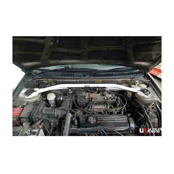 Ultra Racing Front Upper Strut Bar (058) for Proton Arena 1.5 02-09/Putra 1.8 96-04/Satria 1.3 94-05/Wira 1.5 04-09 2WD