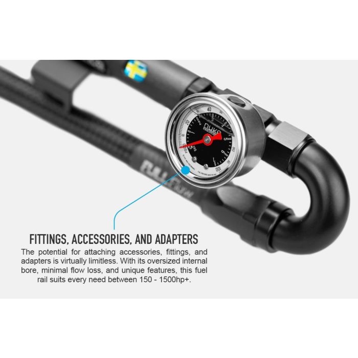 Nuke Performance Fuel Rail for BMW 6-cylinder S38