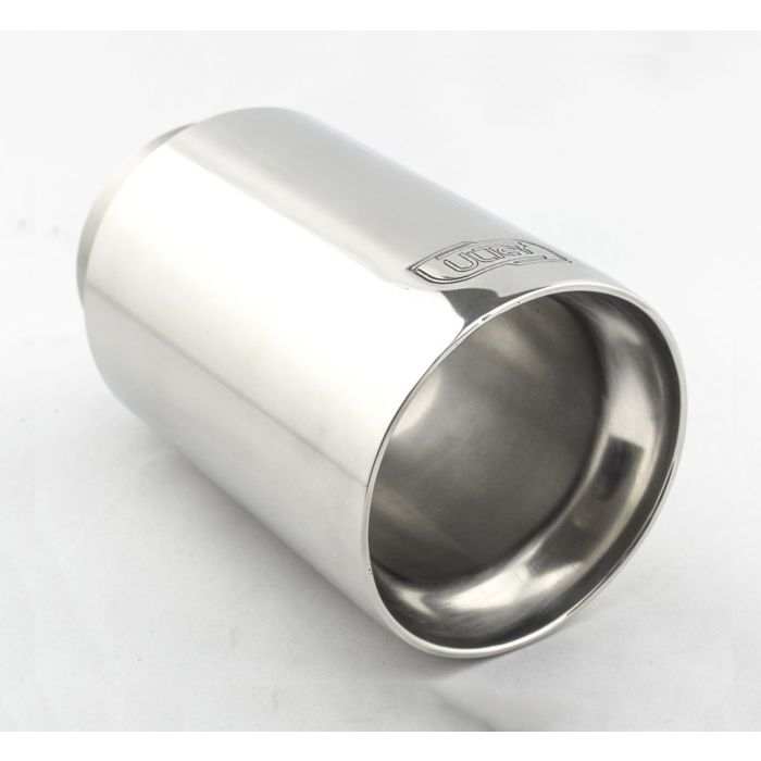 100mm Diameter 170mm Length Round Universal Exhaust Tip