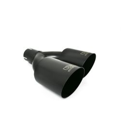 Universal Exhaust Tail Pipe Muffler Tip round 80mm lenght 280mm mounting diameter 50mm