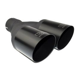 Universal Exhaust Tail Pipe Muffler Tip round 100mm lenght 280mm mounting diameter 50mm