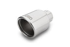 Embellecedor de escape universal redondo 100 mm longitud 120 mm diámetro de montaje 45 mm