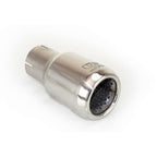 Universal Round Exhaust Pipe Muffler Tip 80mm Length 110mm Mounting Diameter 55mm.