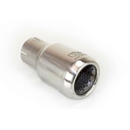 Universal Exhaust Tail Pipe Muffler Tip round 80mm lenght 110mm mounting diameter 60mm