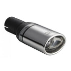 95x65mm Oval Exhaust Pipe Tip 80mm Length 55mm Mounting Diameter Universal.