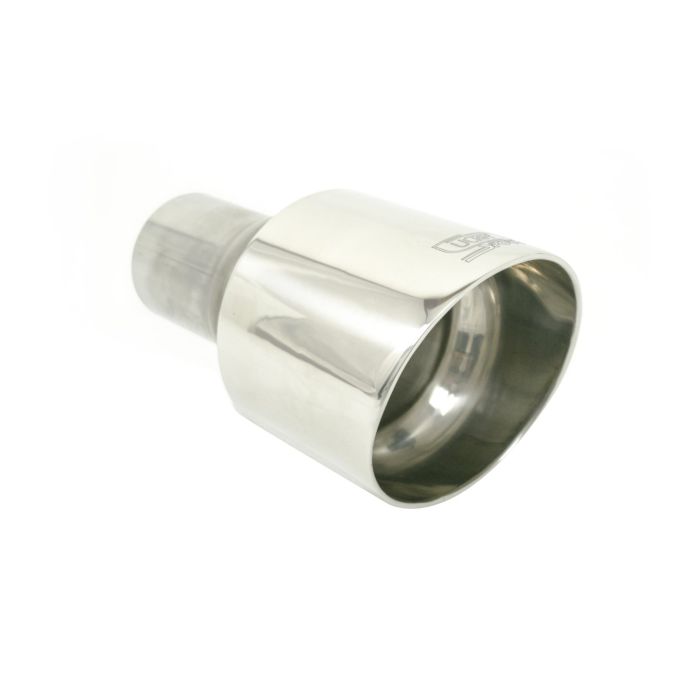 120mm Length 60mm Mount Diameter Round Universal Exhaust Pipe Muffler Tip.