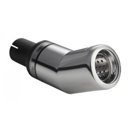 Universal Exhaust Tail Pipe Muffler Tip round 80mm lenght 170mm mounting diameter 55mm