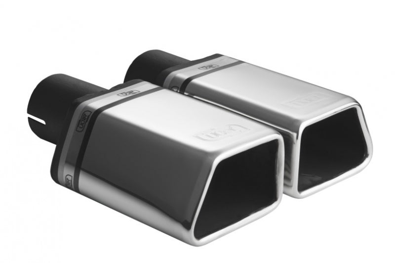 Embellecedor de escape universal especial 86×54 mm longitud 120 mm diámetro de montaje 55 mm