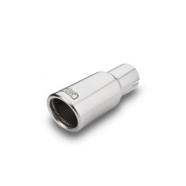 Universal Exhaust Tail Pipe Muffler Tip round 70mm lenght 120mm mounting diameter 65mm