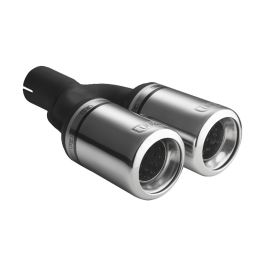 Universal Exhaust Tail Pipe Muffler Tip round 80mm lenght 160mm mounting diameter 50mm