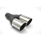 80mm Length, 210mm Round, 55mm Mounting Diameter Universal Exhaust Tip.