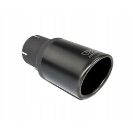 Universal Exhaust Tail Pipe Muffler Tip round 70mm lenght 120mm mounting diameter 60mm